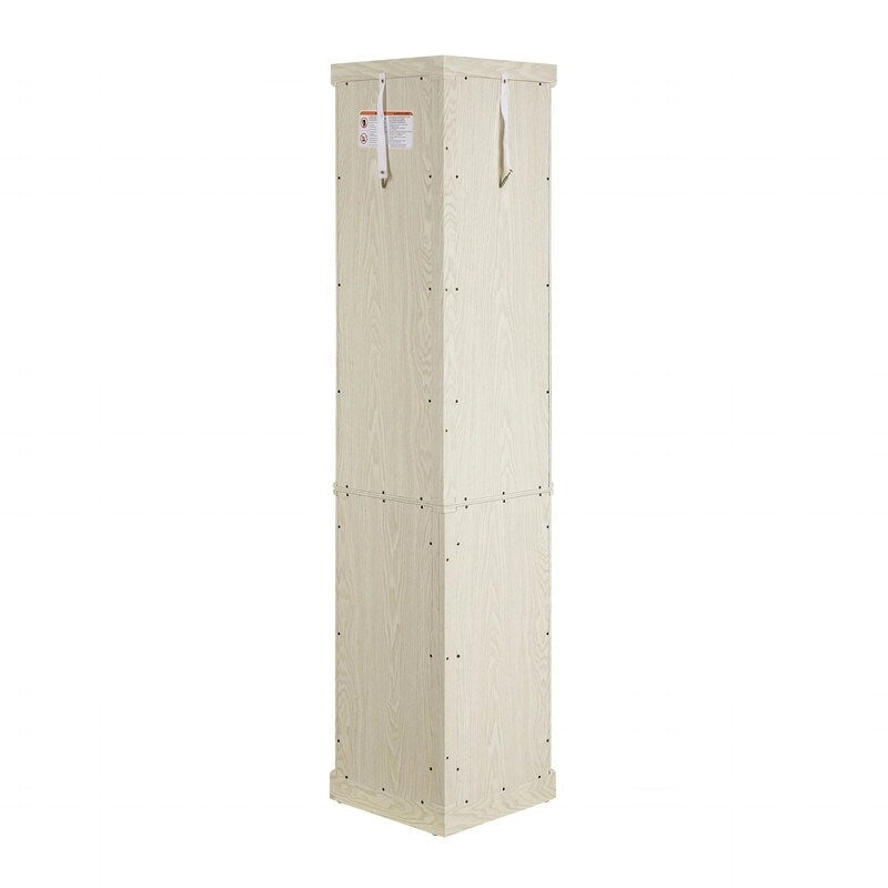 Illuminated Corner Cabinet  Elegant Display for Collectibles, Wine & Glassware  Built-In Lighting