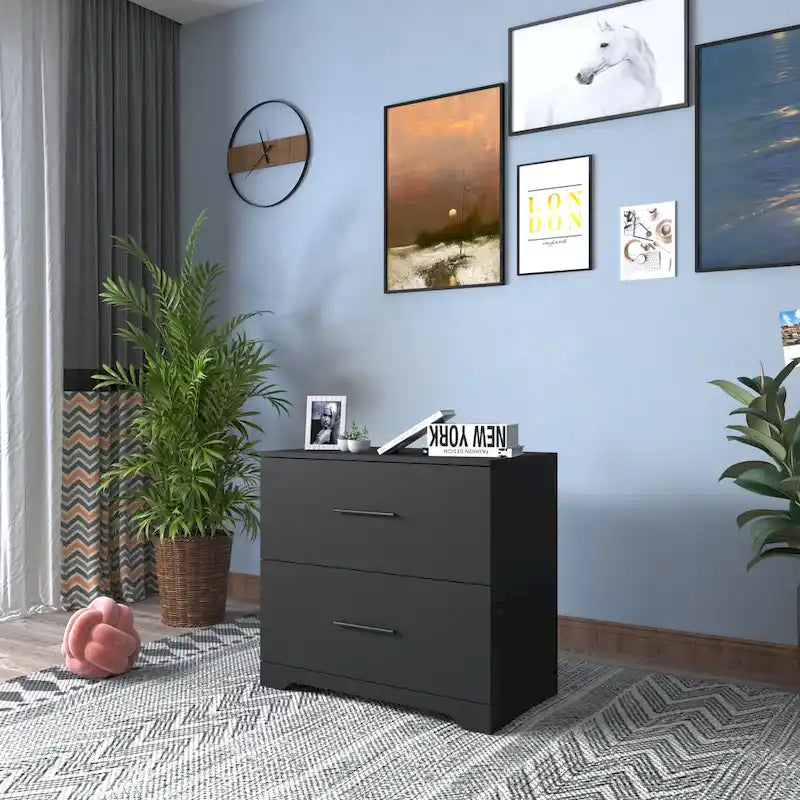 2 -Drawer Lateral Filing Cabinet,Storage Filing Cabinet for Home Office