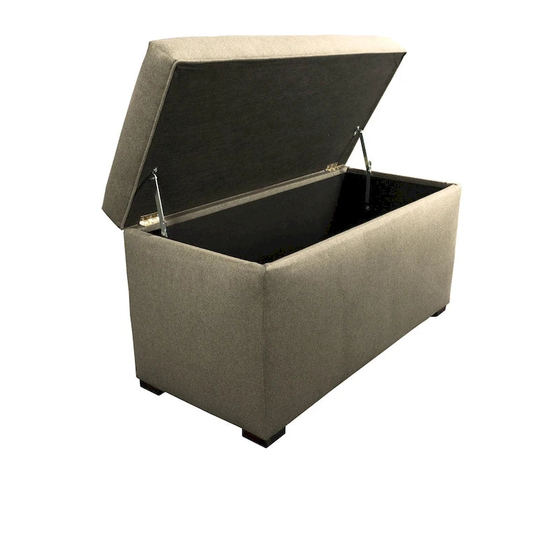 MJL Furniture Angela Dawson Button-tufted Storage Trunk Bench