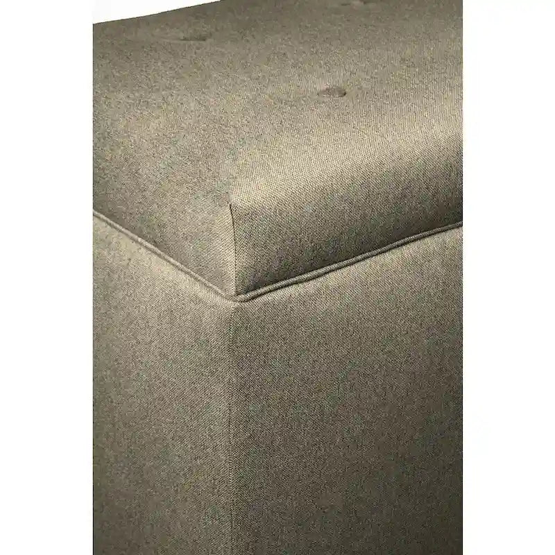 MJL Furniture Angela Dawson Button-tufted Storage Trunk Bench