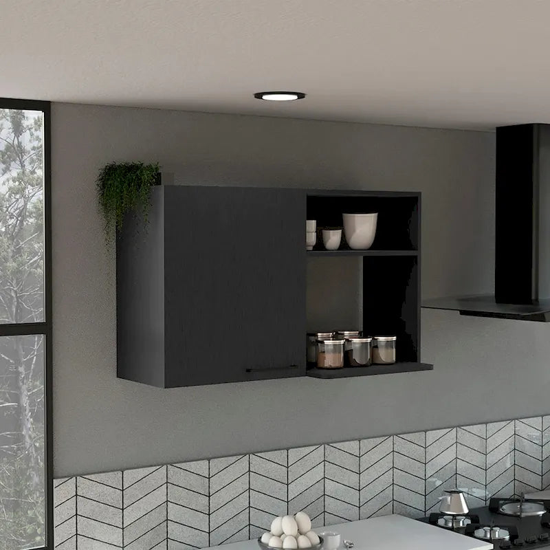 Kitchen wall cabinet Burwood, White Finish,High quality and durable