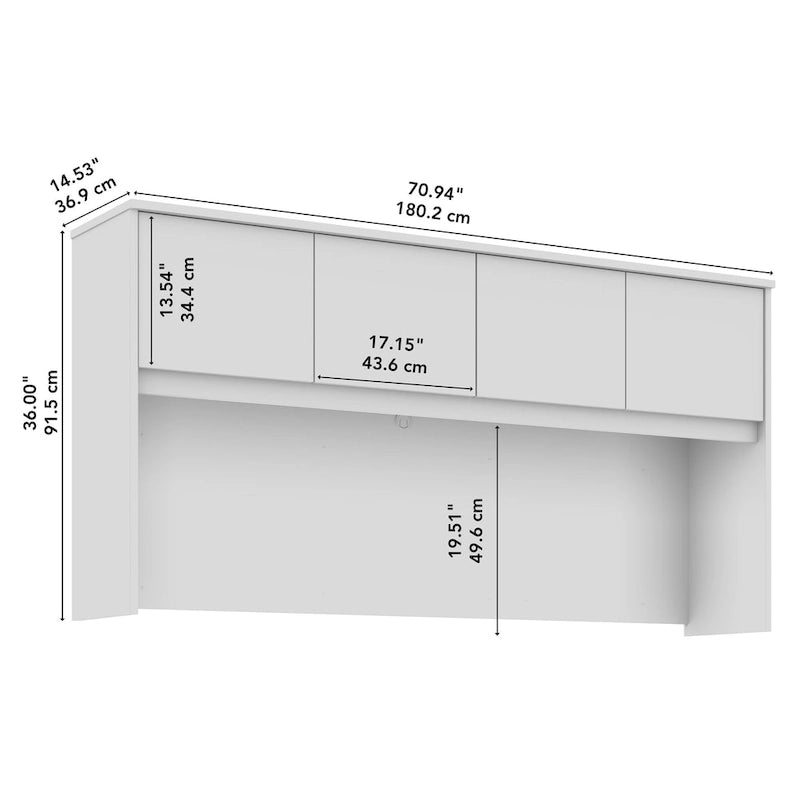Studio C 72W Hutch by Bush Business Furniture