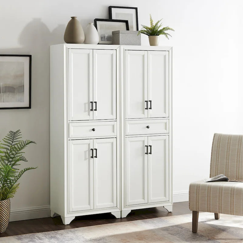Crosley Tara 2-piece Pantry Set - 47.5W x 15D x 67.75H