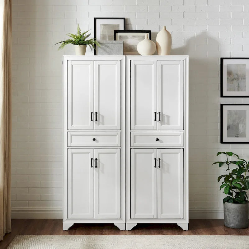 Crosley Tara 2-piece Pantry Set - 47.5W x 15D x 67.75H