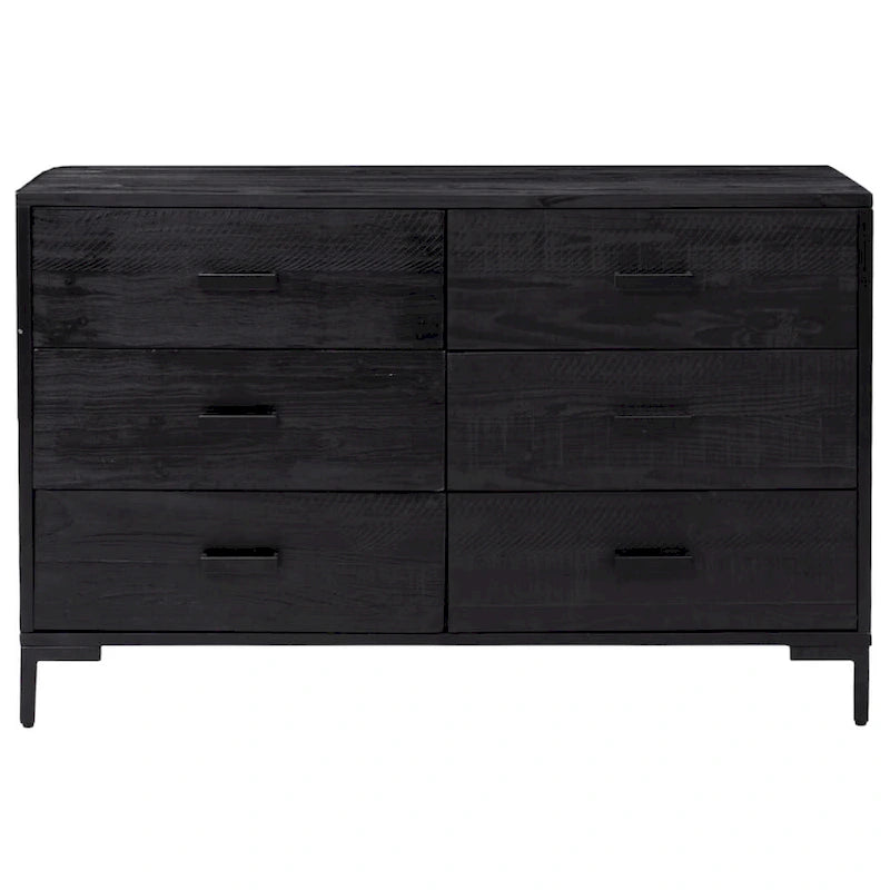 vidaXL Sideboard Coffee Bar Buffet Cabinet Modern with Drawers Solid Wood Pine - 43.3 x 13.8 x 27.6