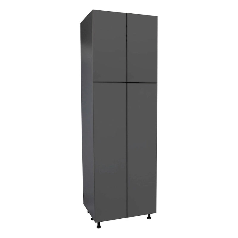 24 x 96 Utility Cabinet-Four Door-Grey - 24 x 96 x 23 3/8
