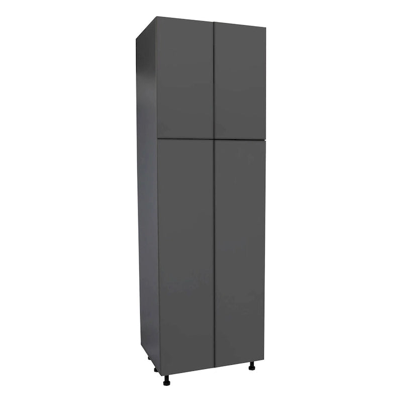 24 x 96 Utility Cabinet-Four Door-Grey - 24 x 96 x 23 3/8