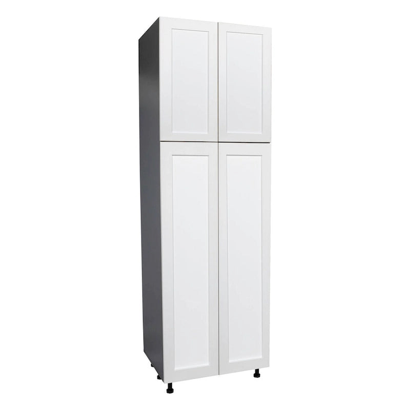 24 x 96 Utility Cabinet-Four Door-Grey - 24 x 96 x 23 3/8
