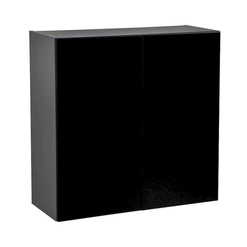 27 x 30 Wall Cabinet-Double Door-Grey - 27 x 30 x 12