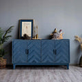 Lacquered Wooden Vintage Style Sideboard