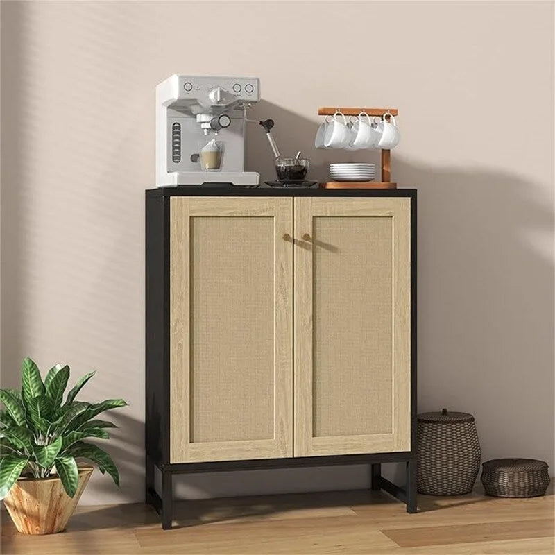 Sideboard Buffet Table - 15D x 27.16W x 35H