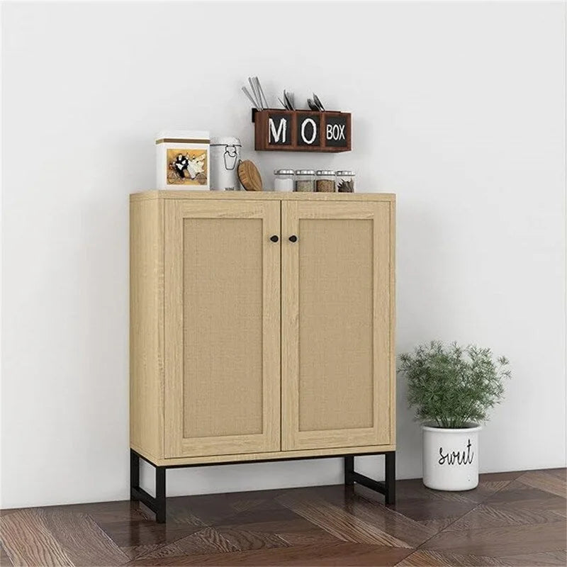 Sideboard Buffet Table - 15D x 27.16W x 35H