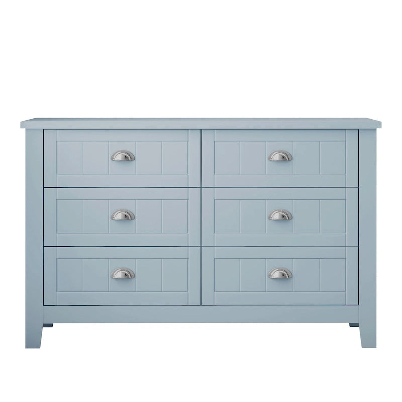 Drawer Dresser BAR CABINET side cabinet,buffet service counter, solid wood frame,plasticdoor panel,retro shell handle