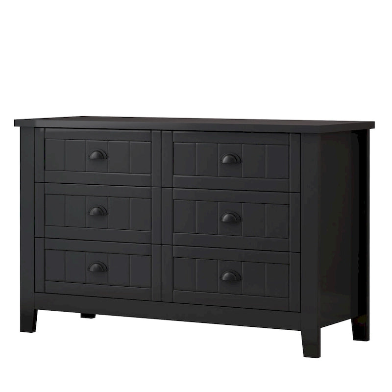 Drawer Dresser BAR CABINET side cabinet,buffet service counter, solid wood frame,plasticdoor panel,retro shell handle