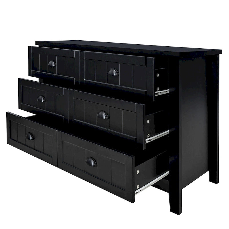 Drawer Dresser BAR CABINET side cabinet,buffet service counter, solid wood frame,plasticdoor panel,retro shell handle
