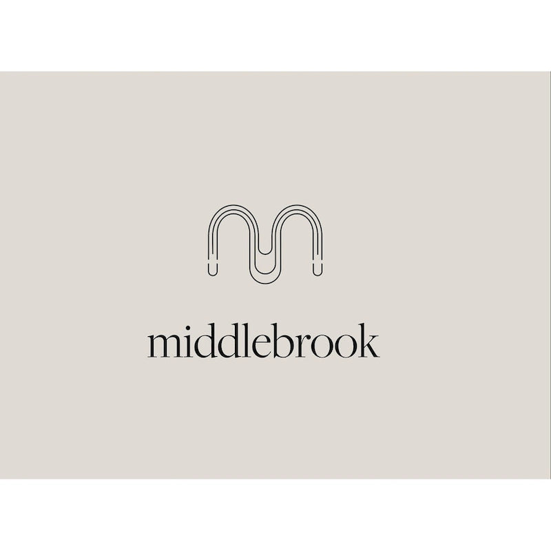 Middlebrook 3-Piece Set Writing Desk with 2 Wide Bookcases
