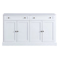 58.30 Inch MDF Sideboard with Adjustable Shelves