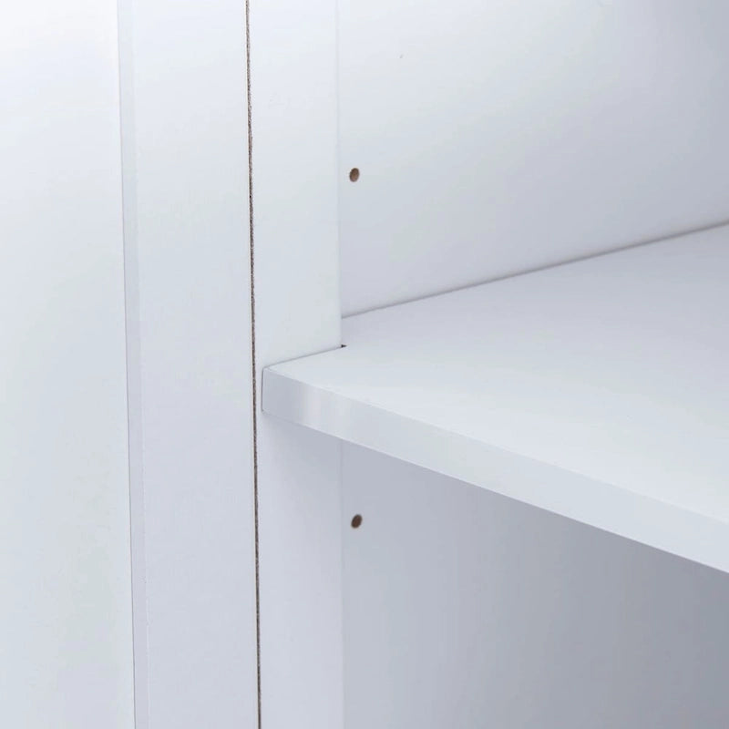 58.30 Inch MDF Sideboard with Adjustable Shelves